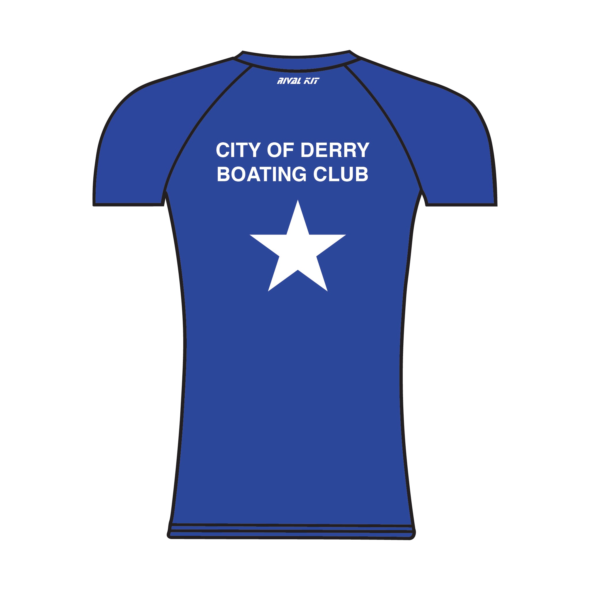 City of Derry Boating Club Short Sleeve Base Layer