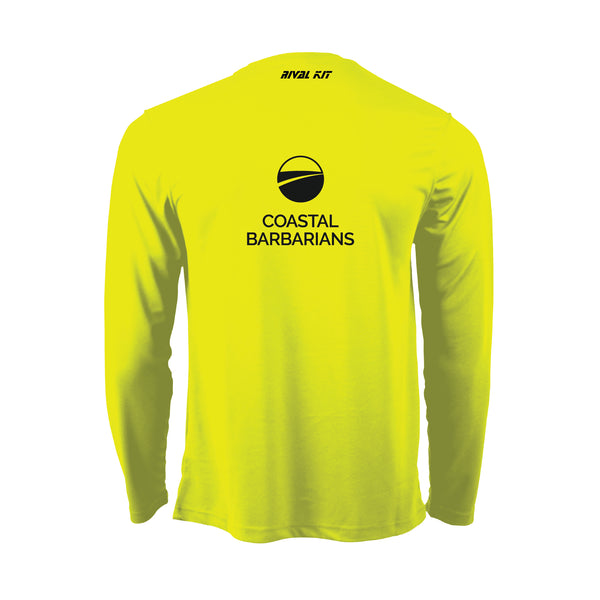 Coastal Barbarians Hi-Vis Sleeve Gym T-shirt