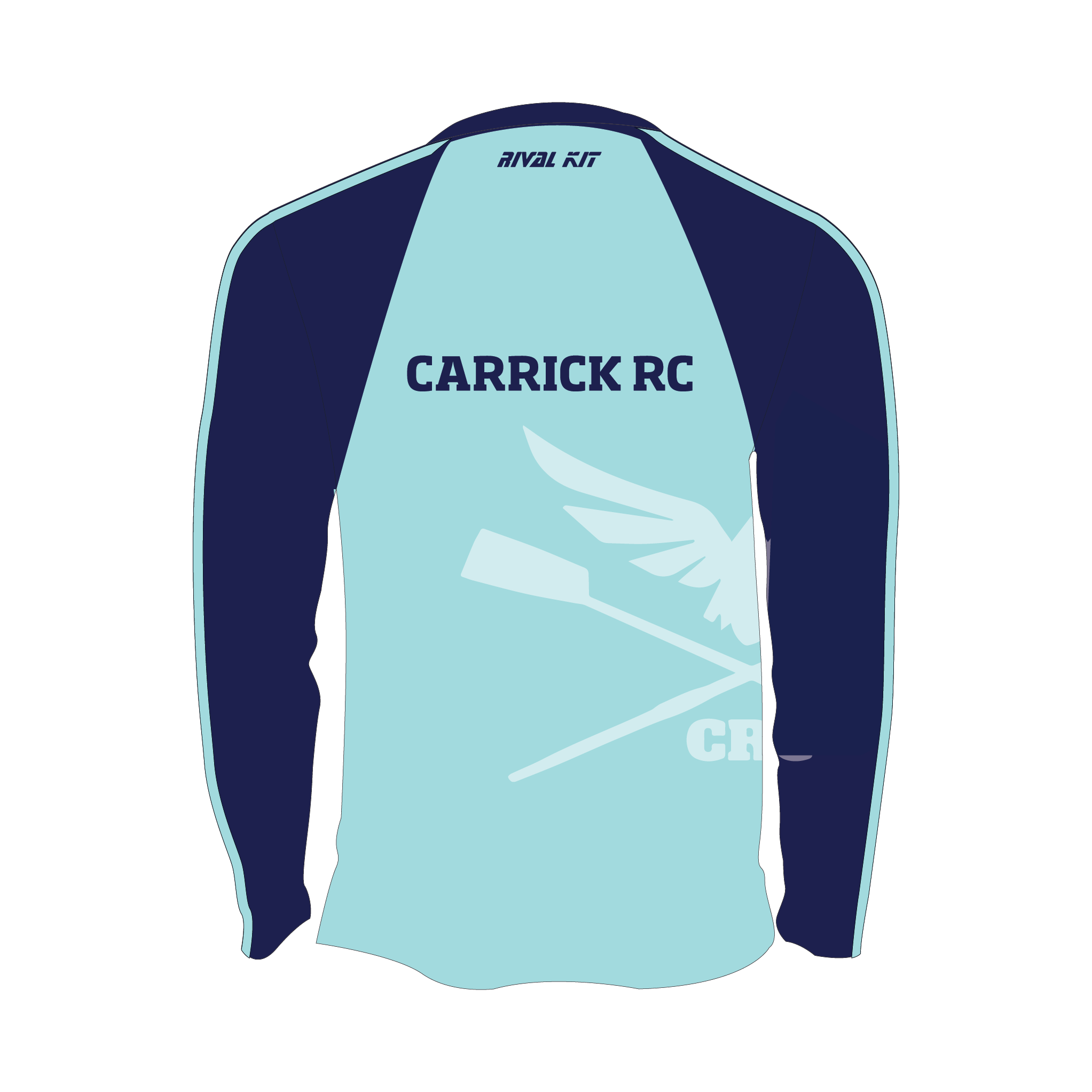 Carrick Rowing Club Bespoke Long Sleeve Gym T-Shirt