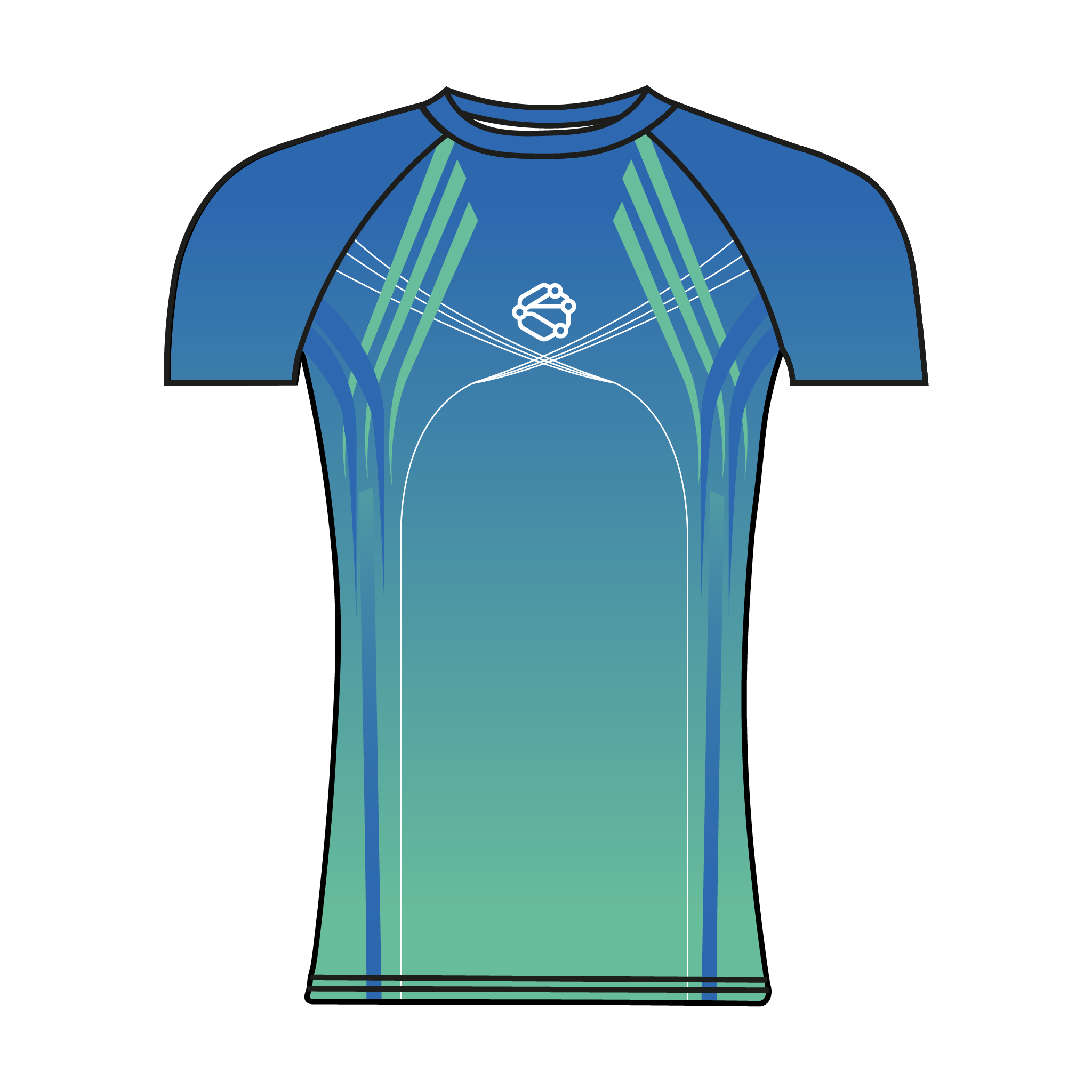 University of Tokyo Rowing Science Laboratory Short Sleeve Base Layer 2