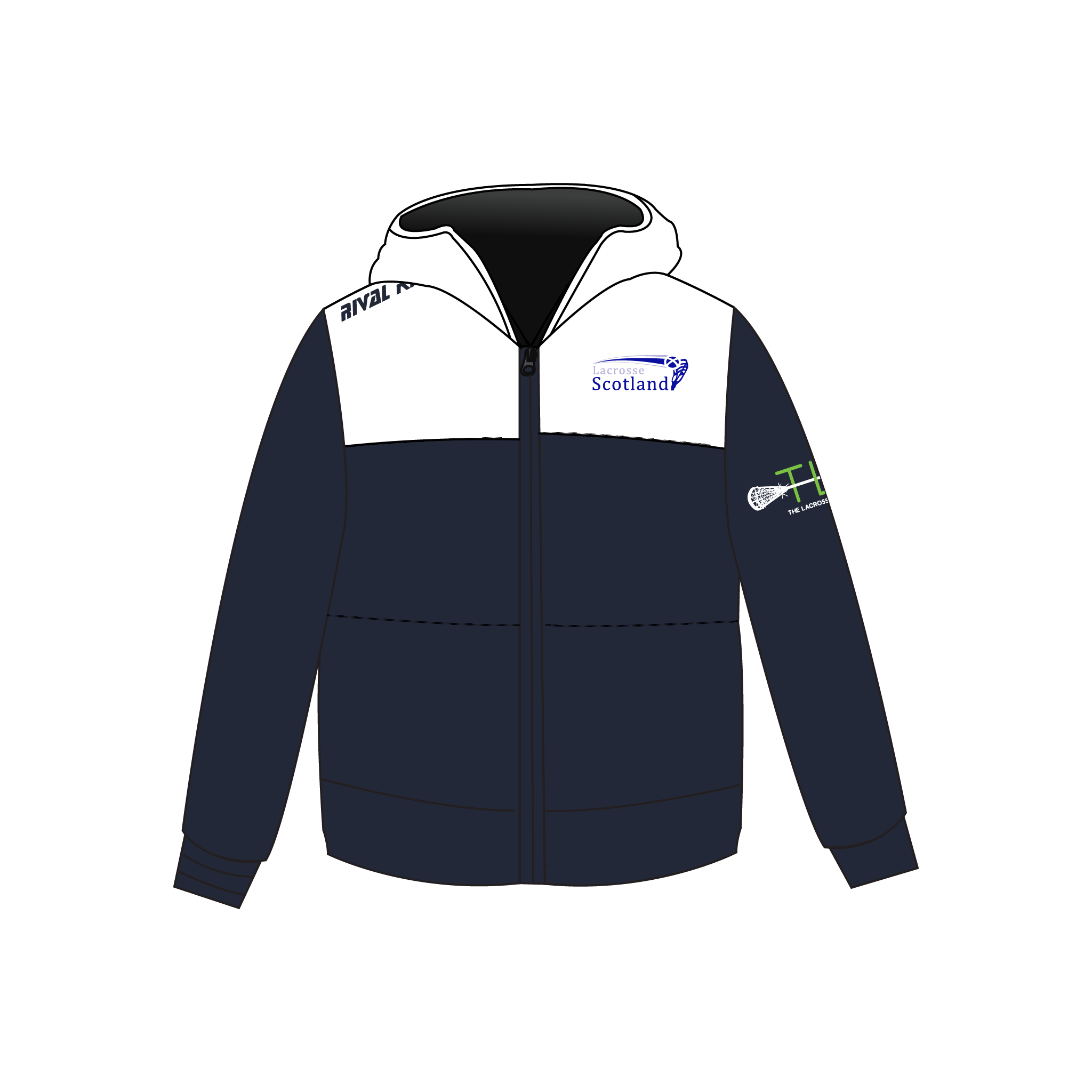 Lacrosse Scotland Puffa Jacket