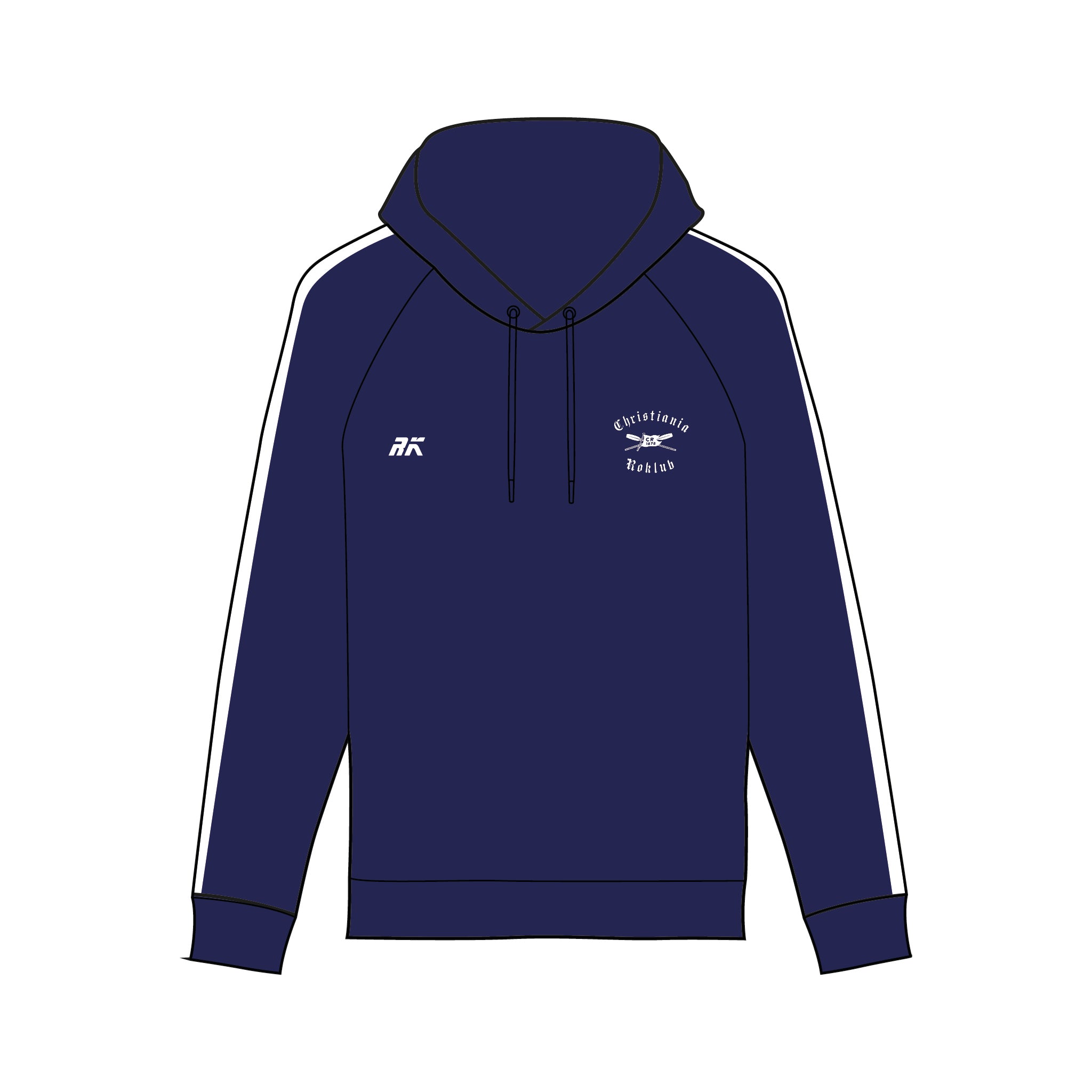Christiania Roklub Hoodie 2