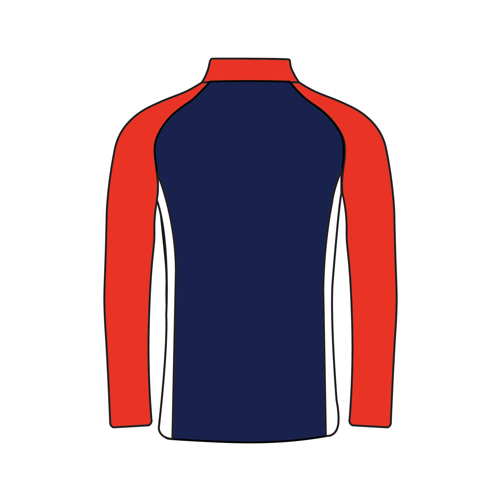 Ann Arbor Rowing Club Bespoke Q-Zip 2