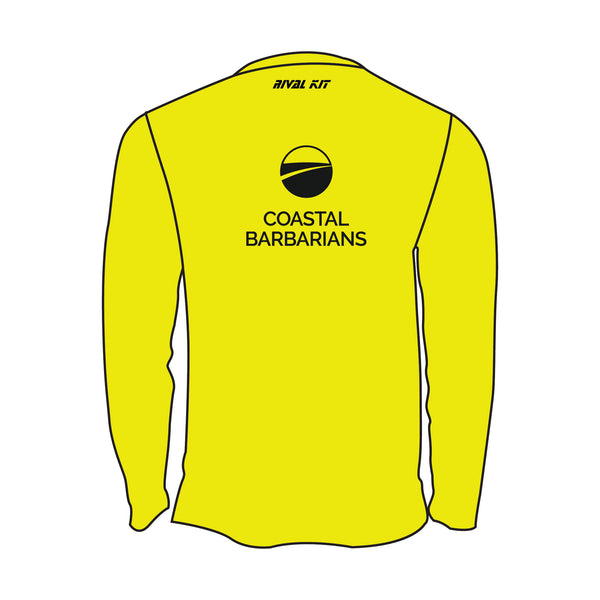 Coastal Barbarians Hi-Vis Bespoke Long Sleeve Gym T-shirt