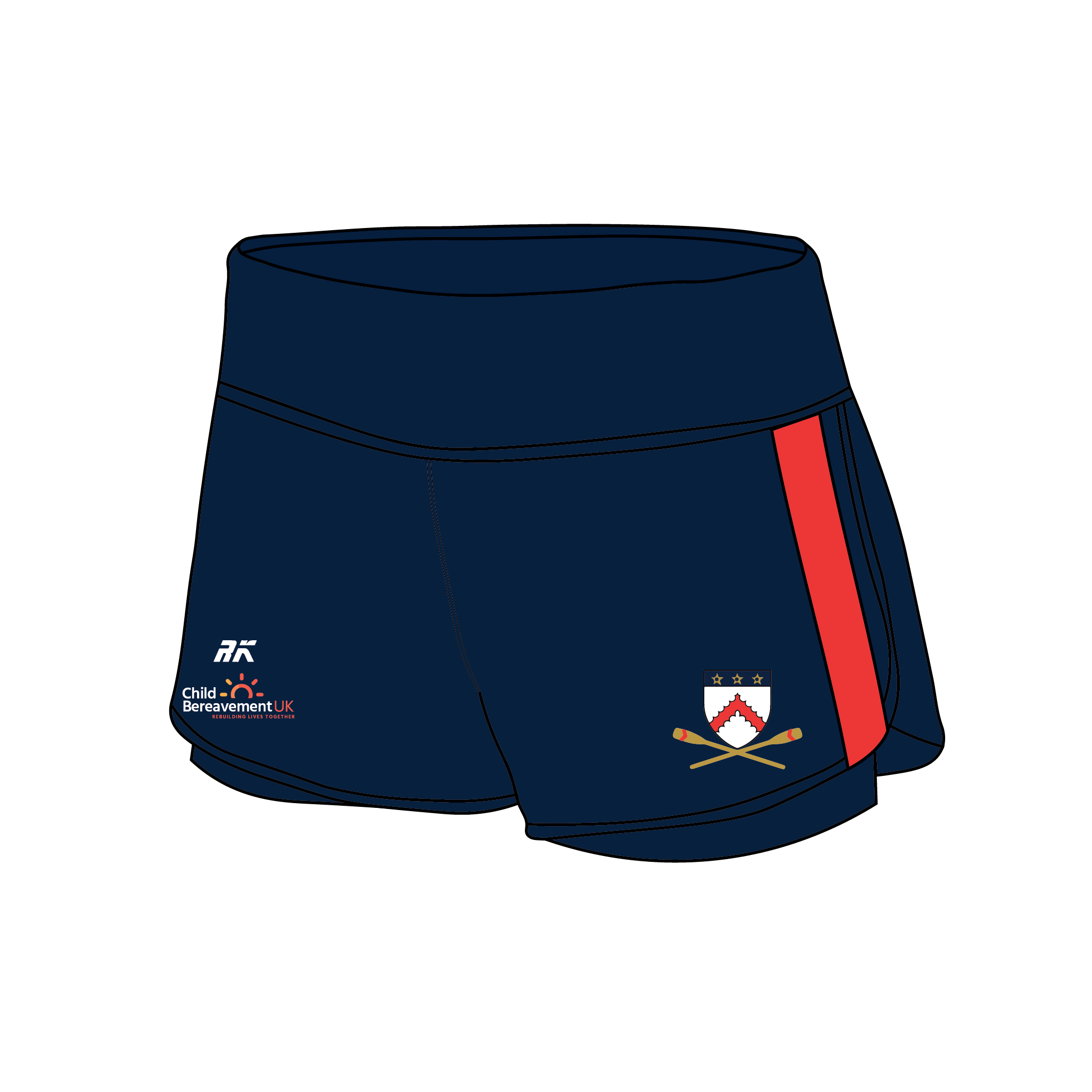 Keble College Oxford Boat Club Female Gym Shorts