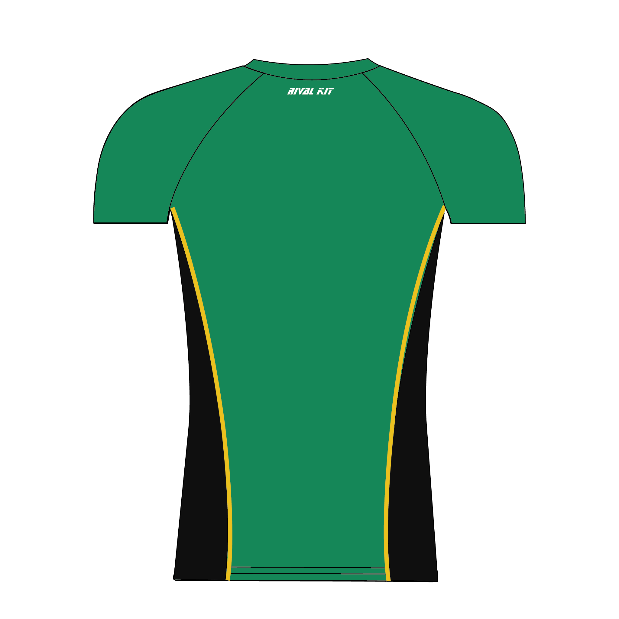 Walbrook Rowing Club Green Training Short Sleeve Base Layer
