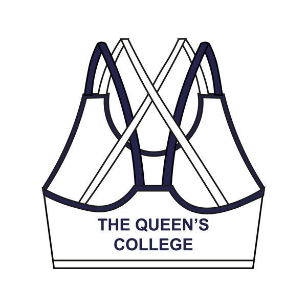 Queen's College Boat Club Strappy Sports Bra