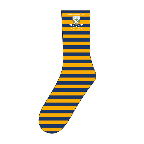 Hexham Rowing Club Striped Socks