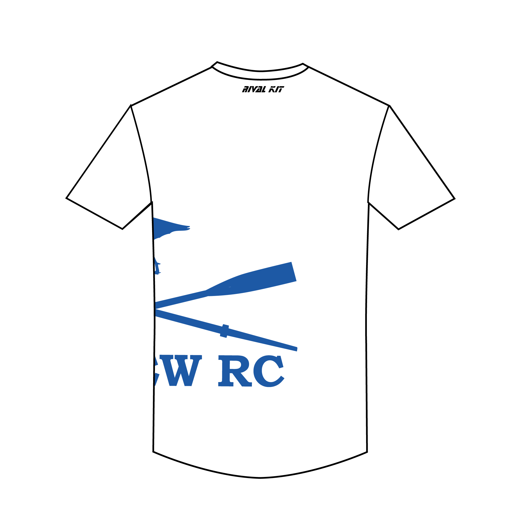 Curlew Rowing Club Bespoke Gym T-Shirt