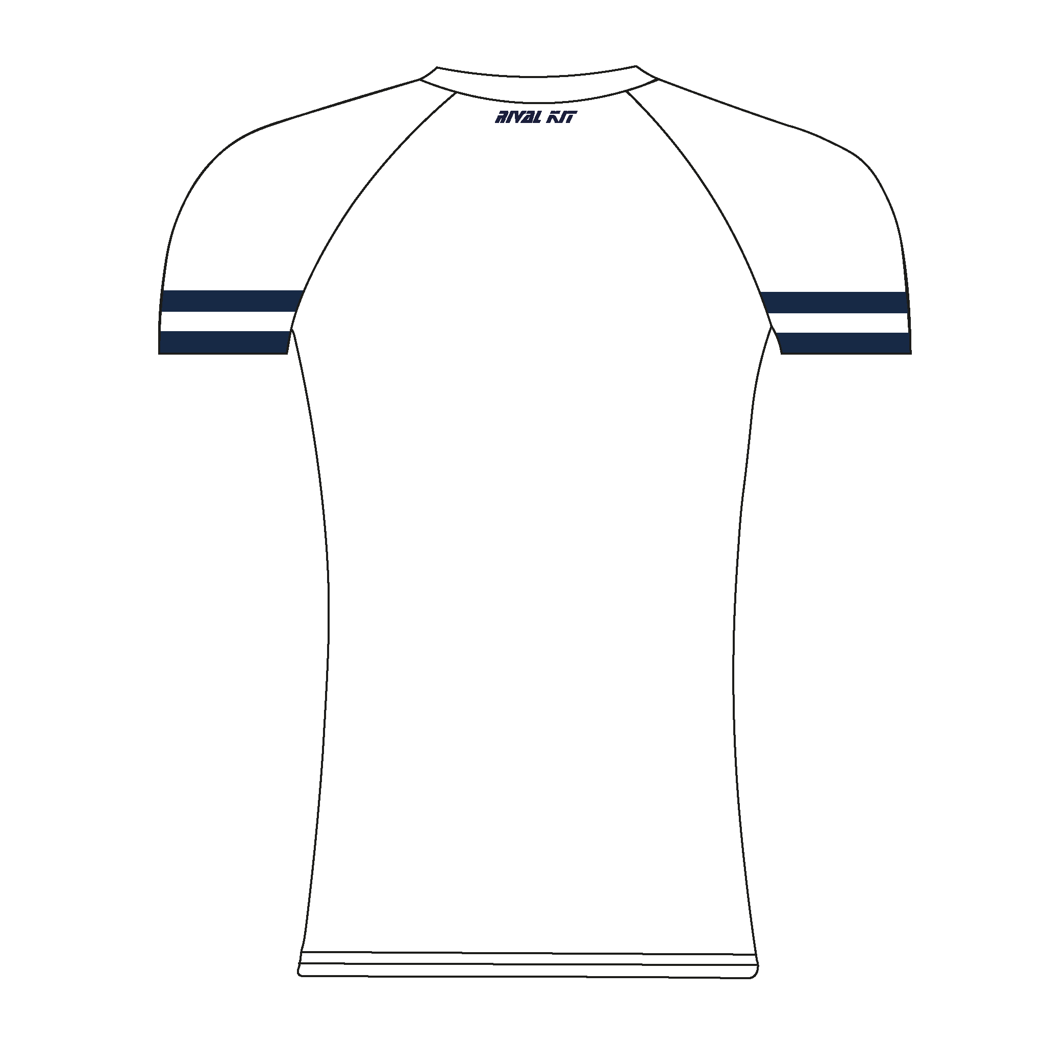 Justitia Roklubb White Short Sleeve Base-Layer