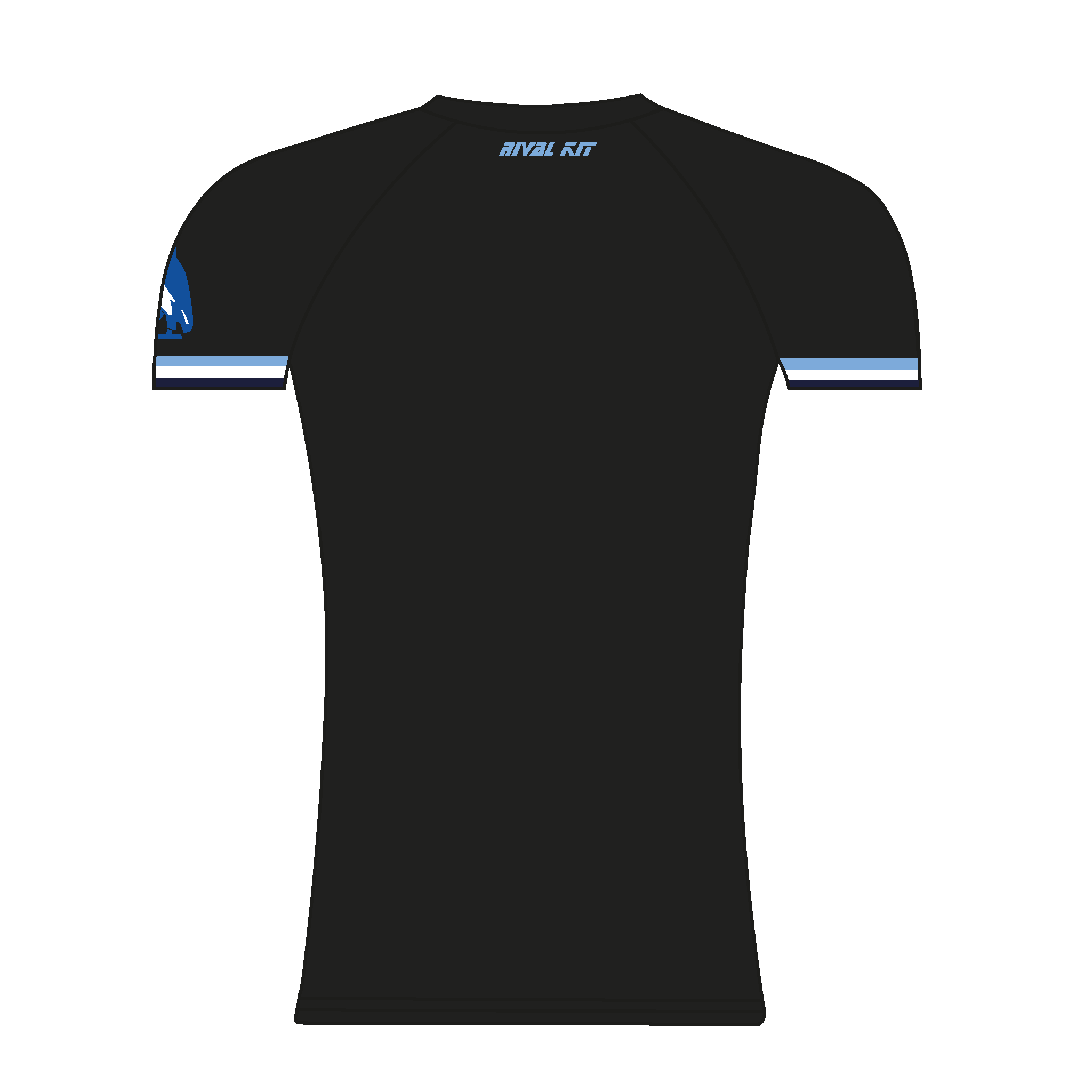 Hughes Hall BC Short Sleeve Black Baselayer