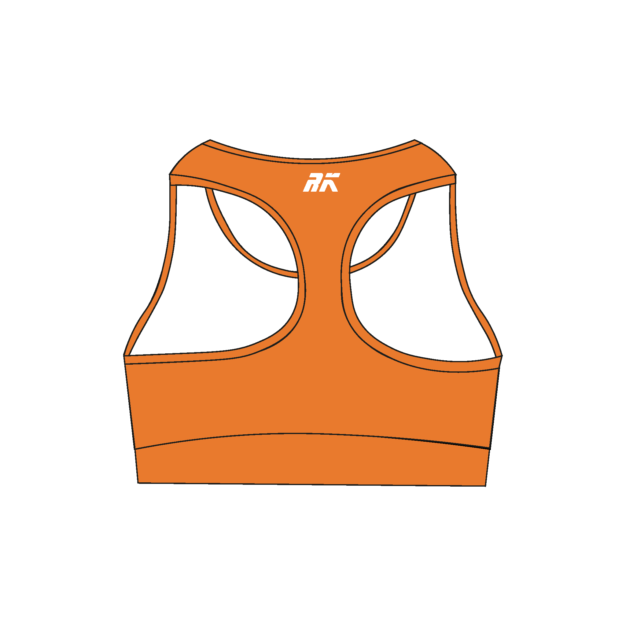 Team Oarsome Indoor Rowing Club Sports Bra