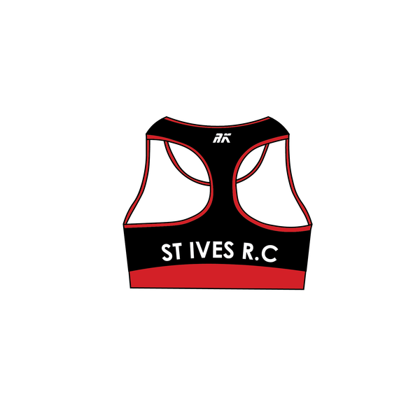 St Ives Rowing Club Black Sports Bra