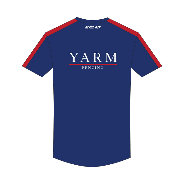 Yarm School Fencing Club Bespoke Gym T-Shirt 3