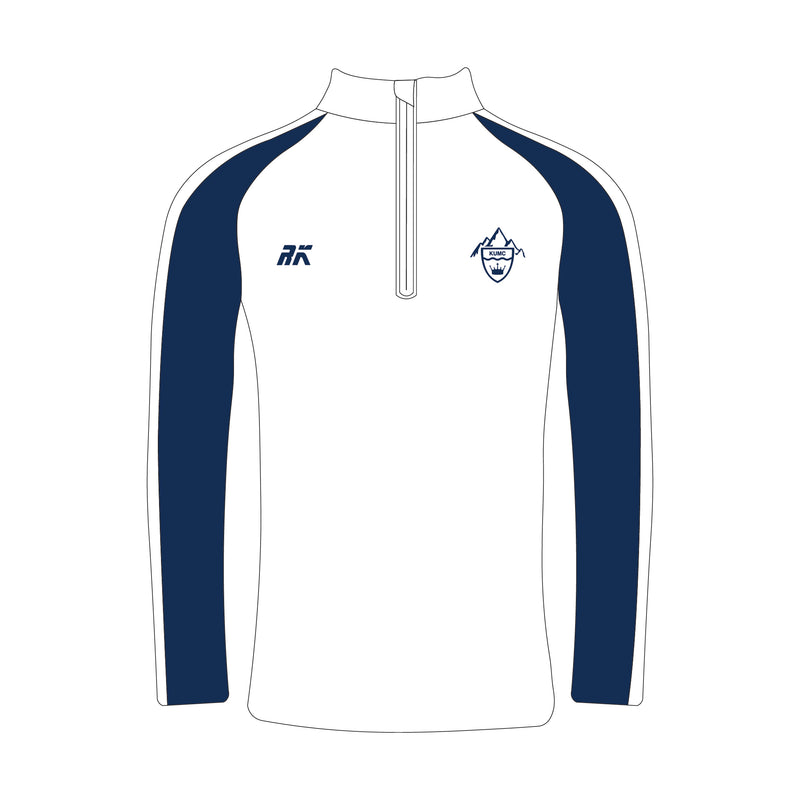 Kingston University Mountaineering Club White Bespoke Q-Zip