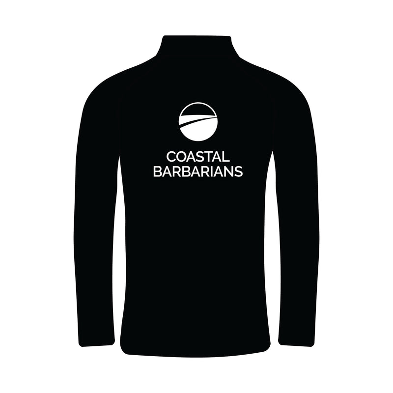 Coastal Barbarians Black Bespoke Q-Zip