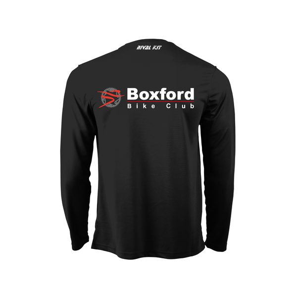 Boxford Bike Club Long Sleeve Black Gym T-Shirt