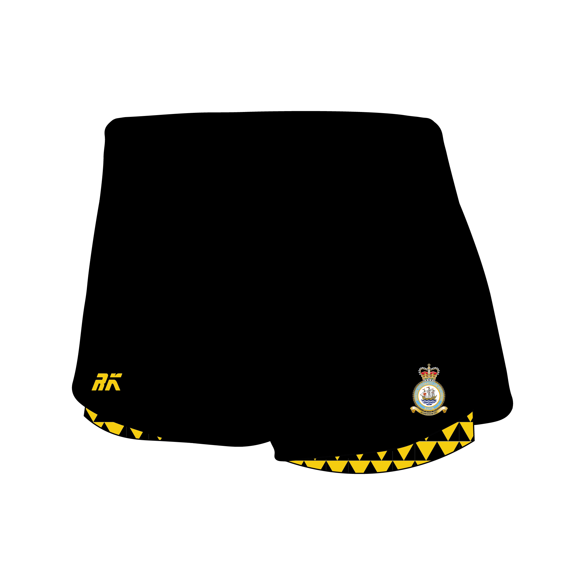 Bristol University Air Squadron Triangle Female Gym Shorts