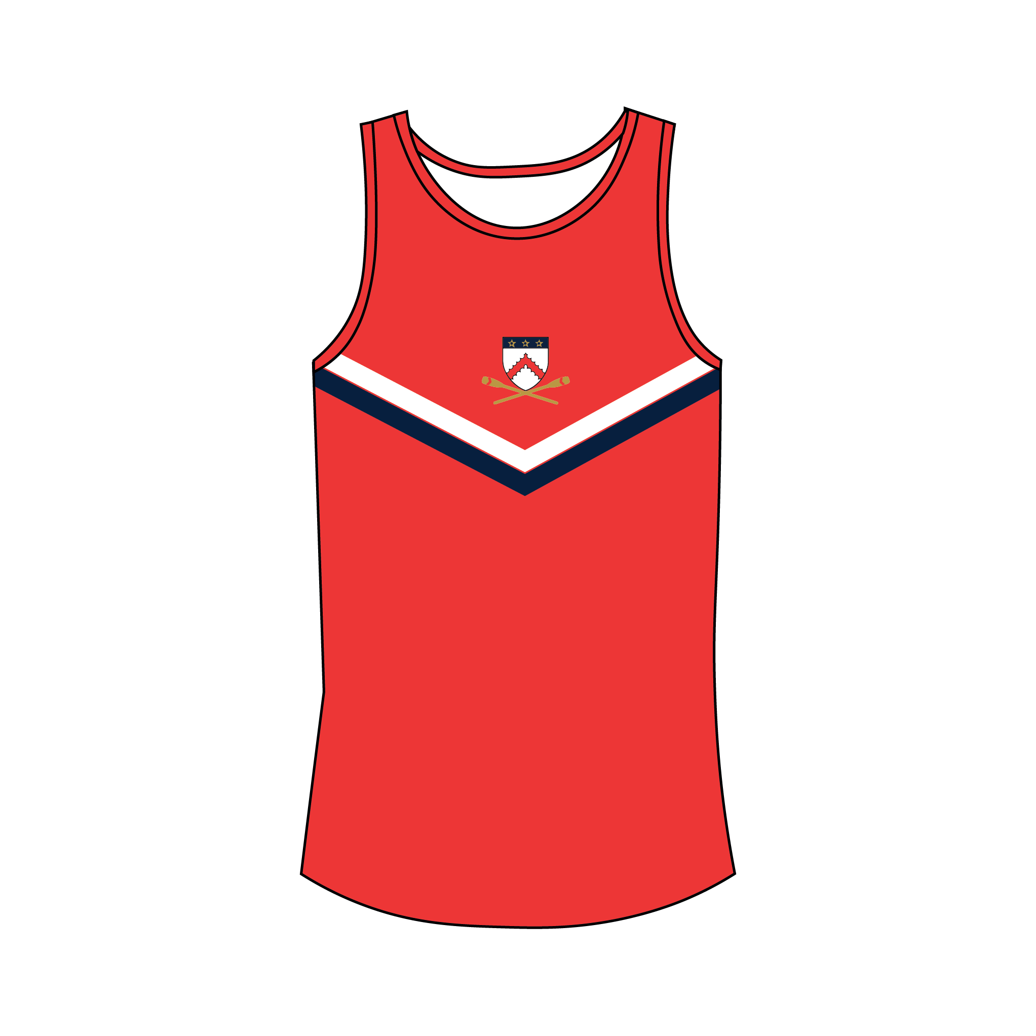 Keble College Oxford Boat Club Gym Vest