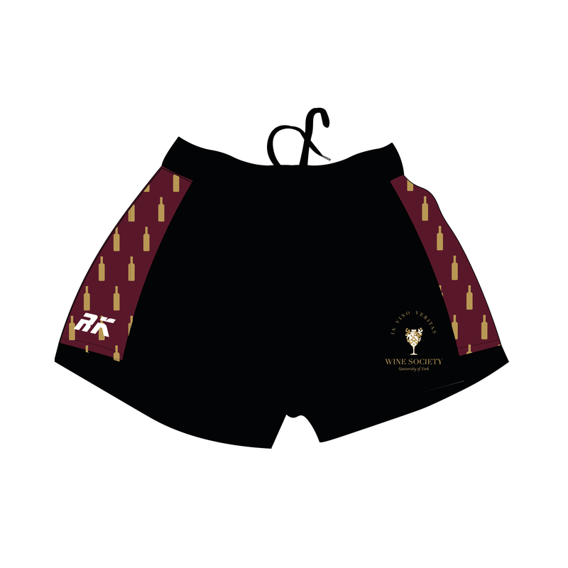 University of York Wine Appreciation Society Rugby Shorts