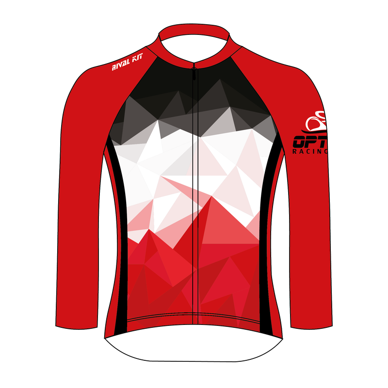 OPTIMA Long Sleeve Cycling jersey DESIGN 2