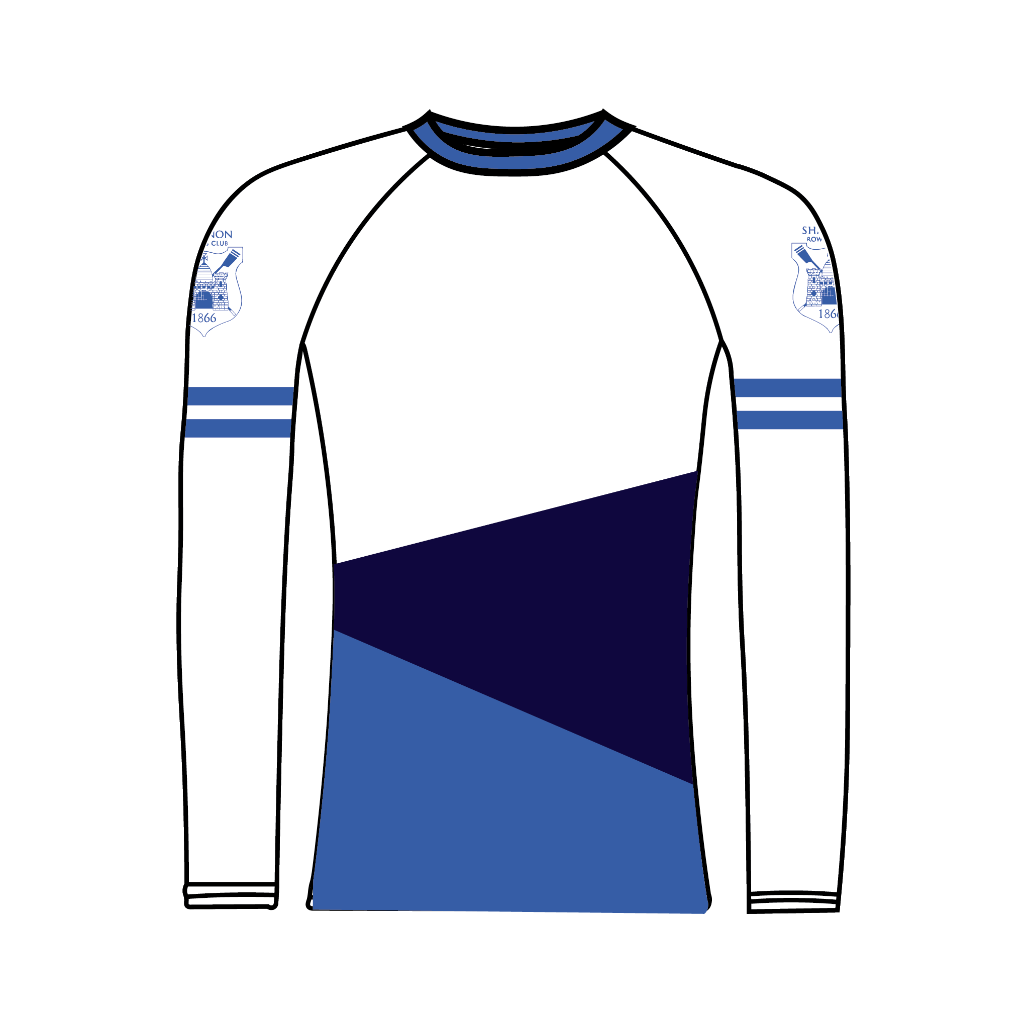 Shannon Rowing Club Long Sleeve Base-Layer
