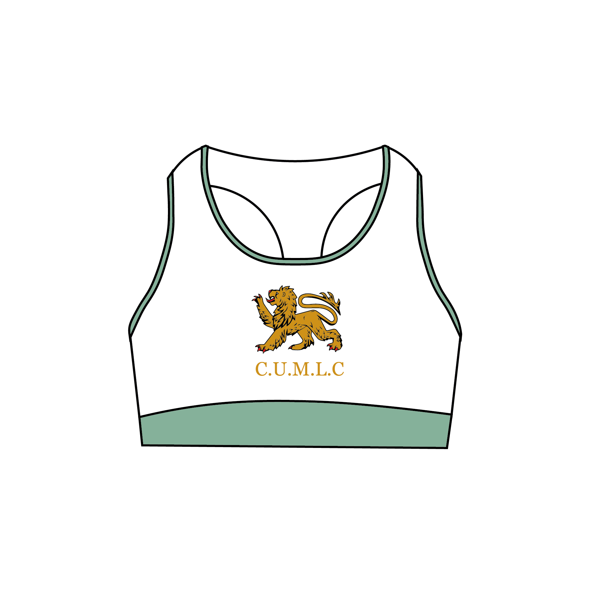 Cambridge University Mixed Lacrosse Club Sports Bra