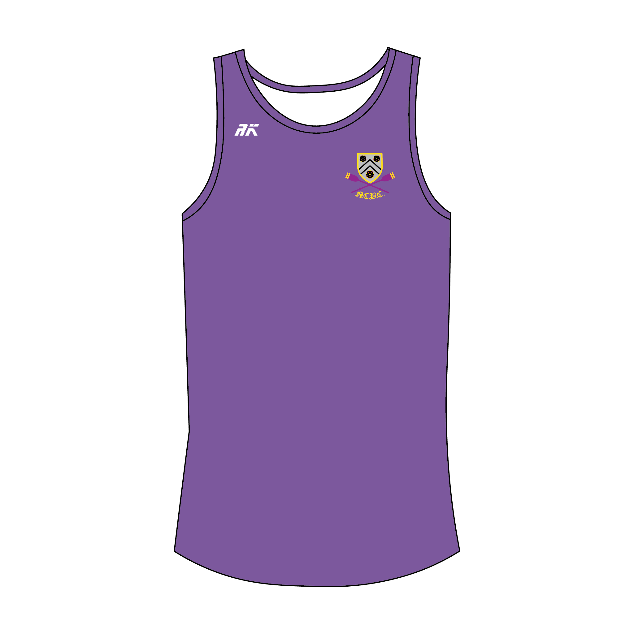 New College Boat Club Gym Vest 2