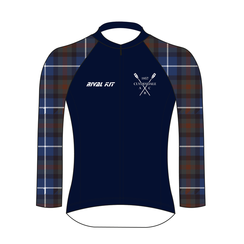 Clydesdale Long Sleeve Tartan Cycling jersey