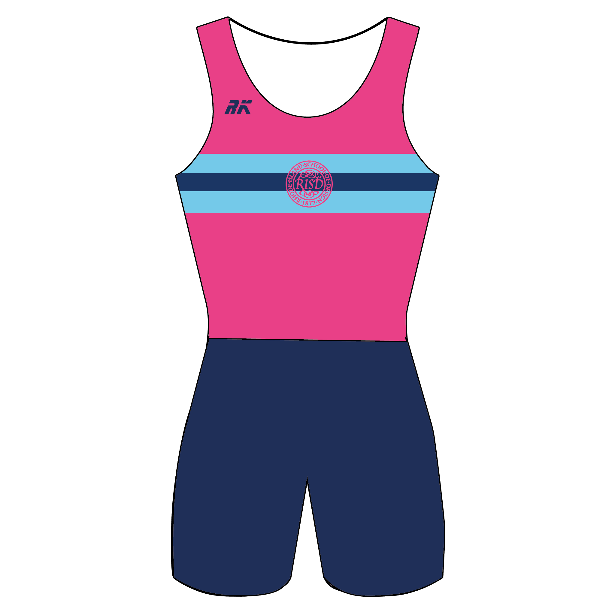 Rhode Island Design School Rowing Club Striped AIO