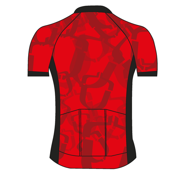 Hartpury University & College Red Cycling Jersey
