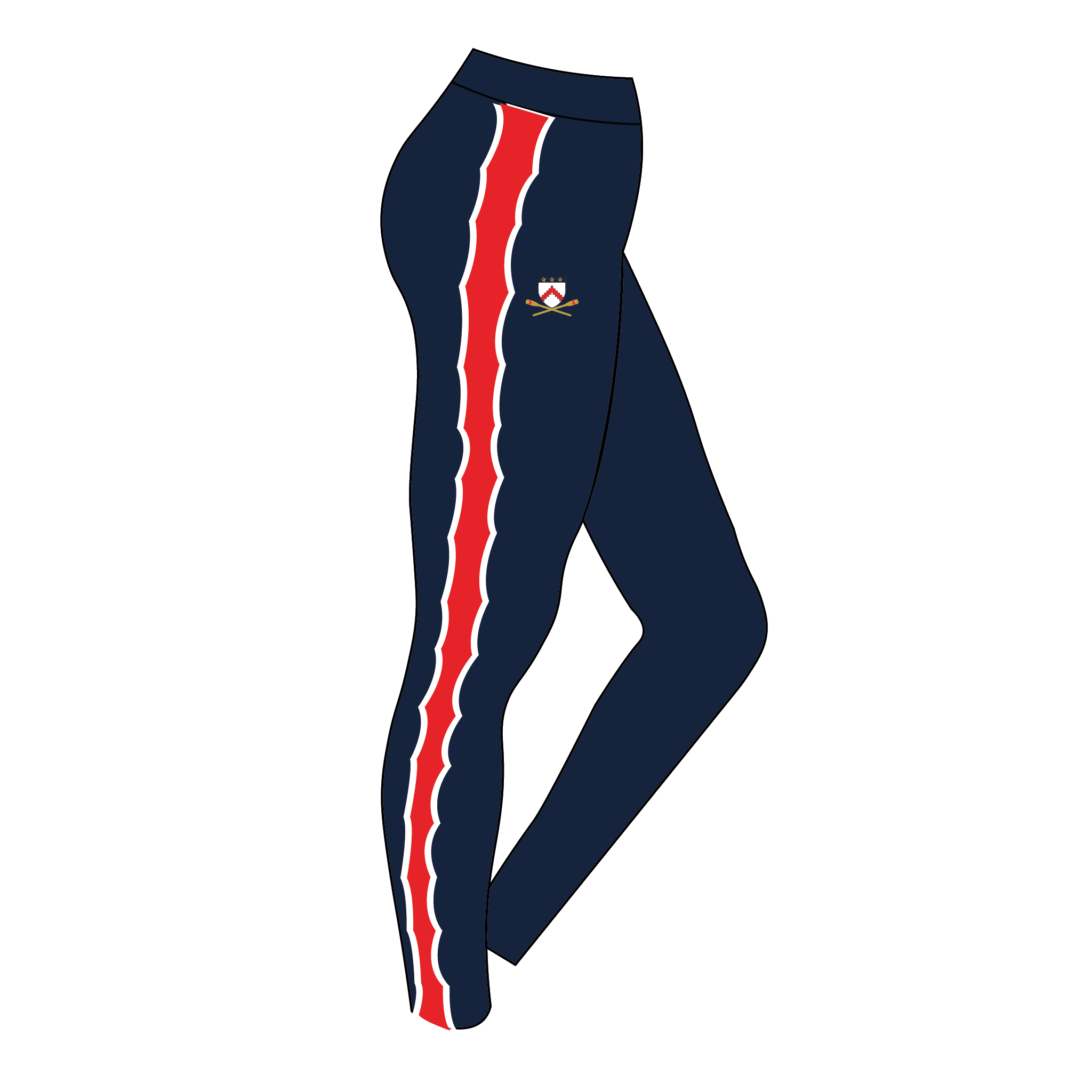 Keble College Oxford Boat Club Leggings