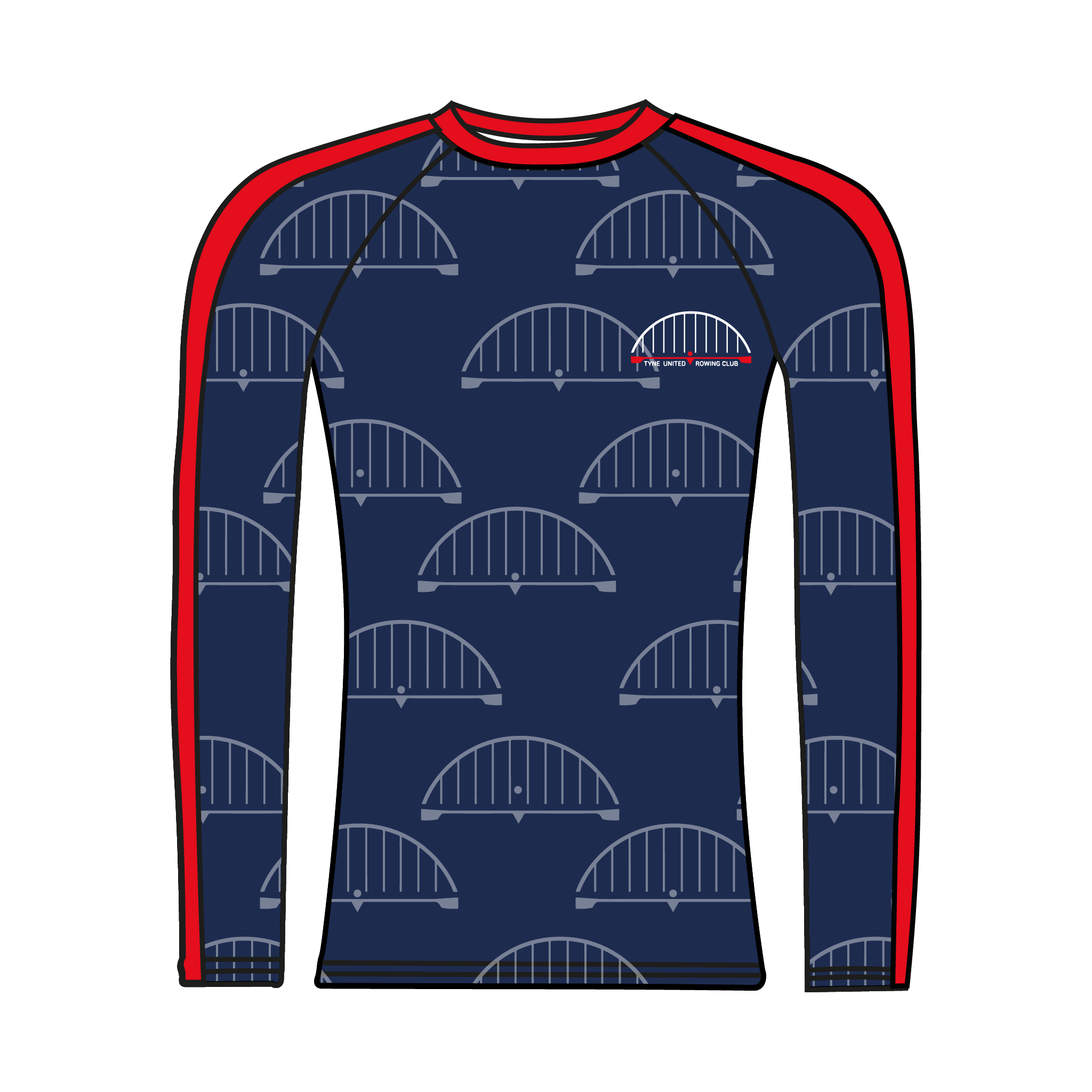Tyne United RC Long Sleeve Base Layer