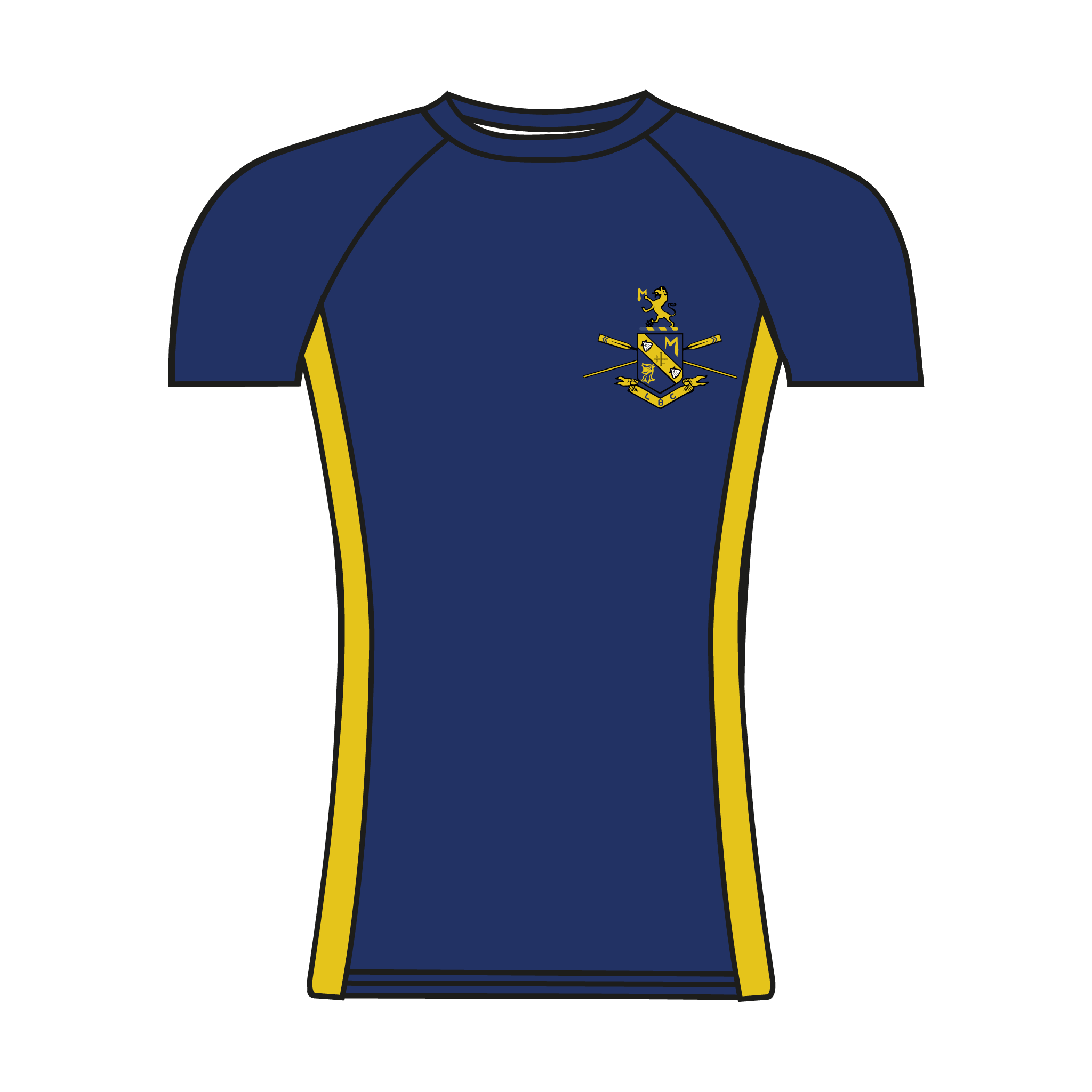 Loughborough Boat Club Short Sleeve Base-Layer