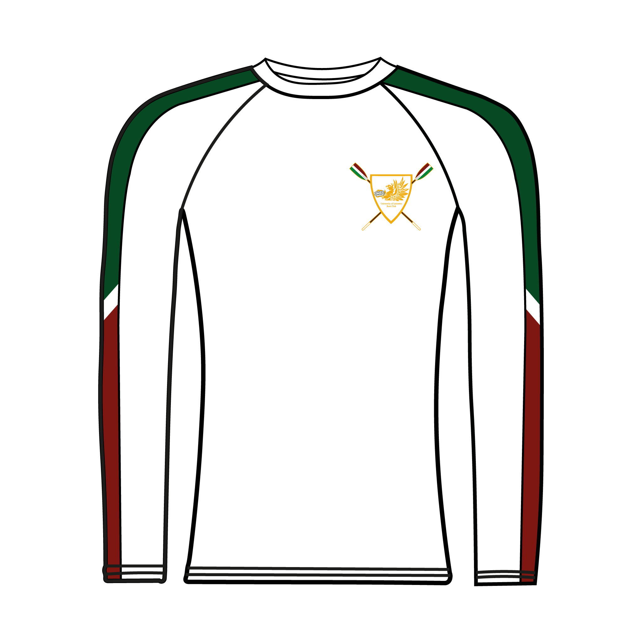 Leicester Uni BC Long Sleeve Baselayer 3