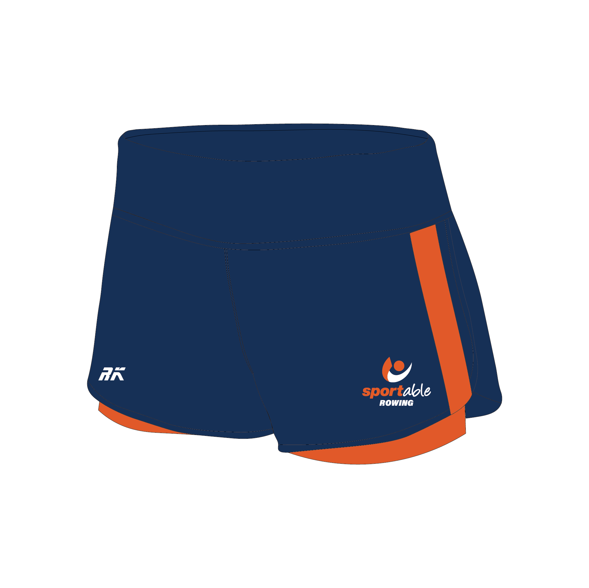 Sportable Female Gym Shorts