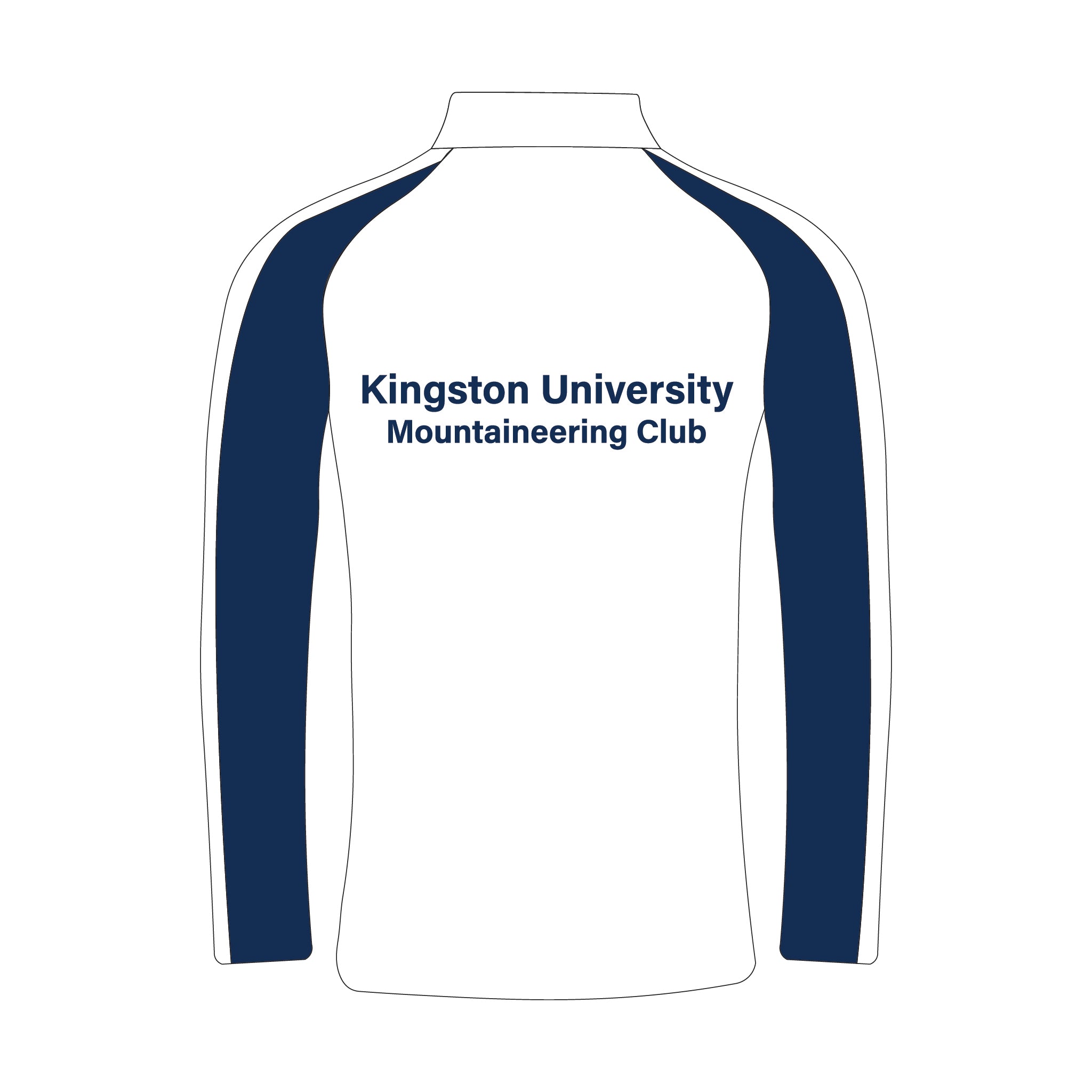 Kingston University Mountaineering Club White Bespoke Q-Zip