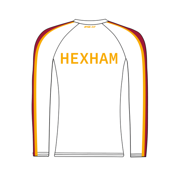Hexham Rowing Club White Long Sleeve Base-Layer