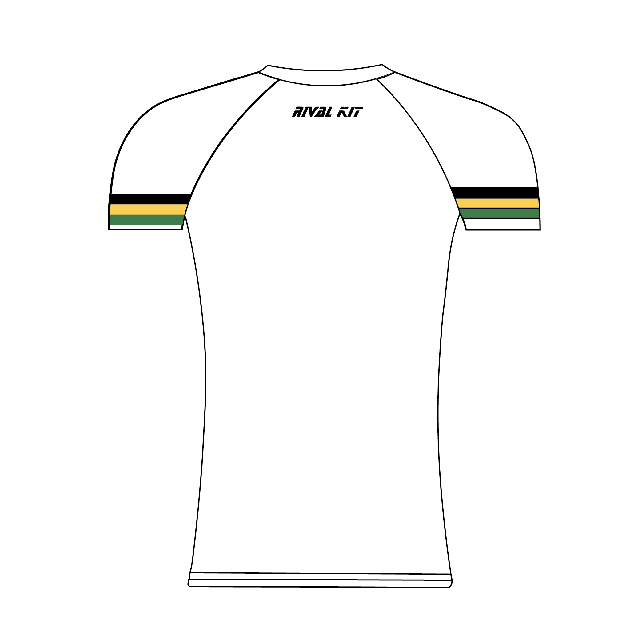 Swansea University Rowing Club Striped Short Sleeve Base-Layer