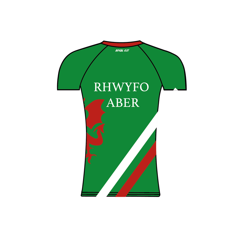 Aberystwyth University Boat Club Short Sleeve Green Base Layer