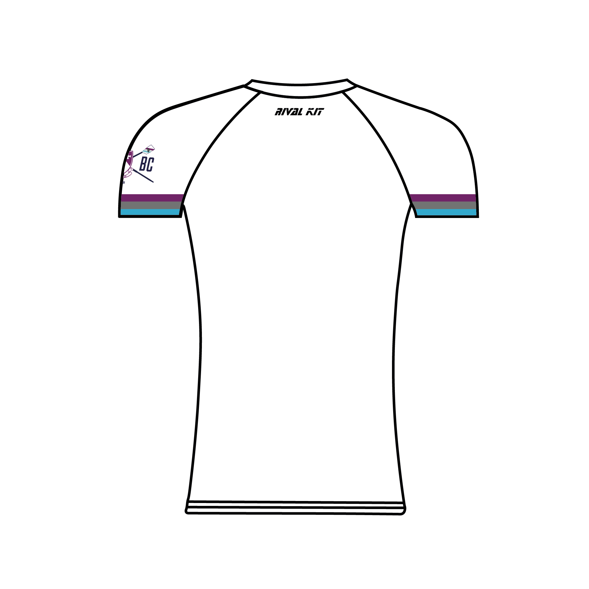 South College Boat Club Short Sleeve Base Layer