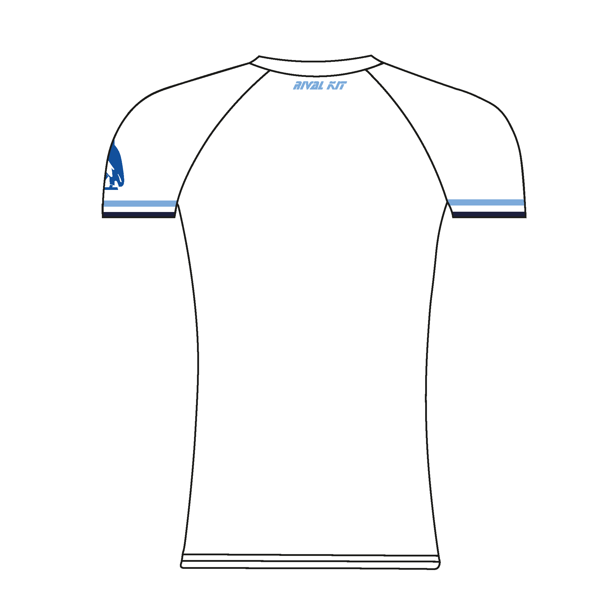 Hughes Hall BC Short Sleeve White Baselayer