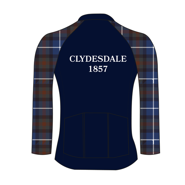 Clydesdale Long Sleeve Tartan Cycling jersey