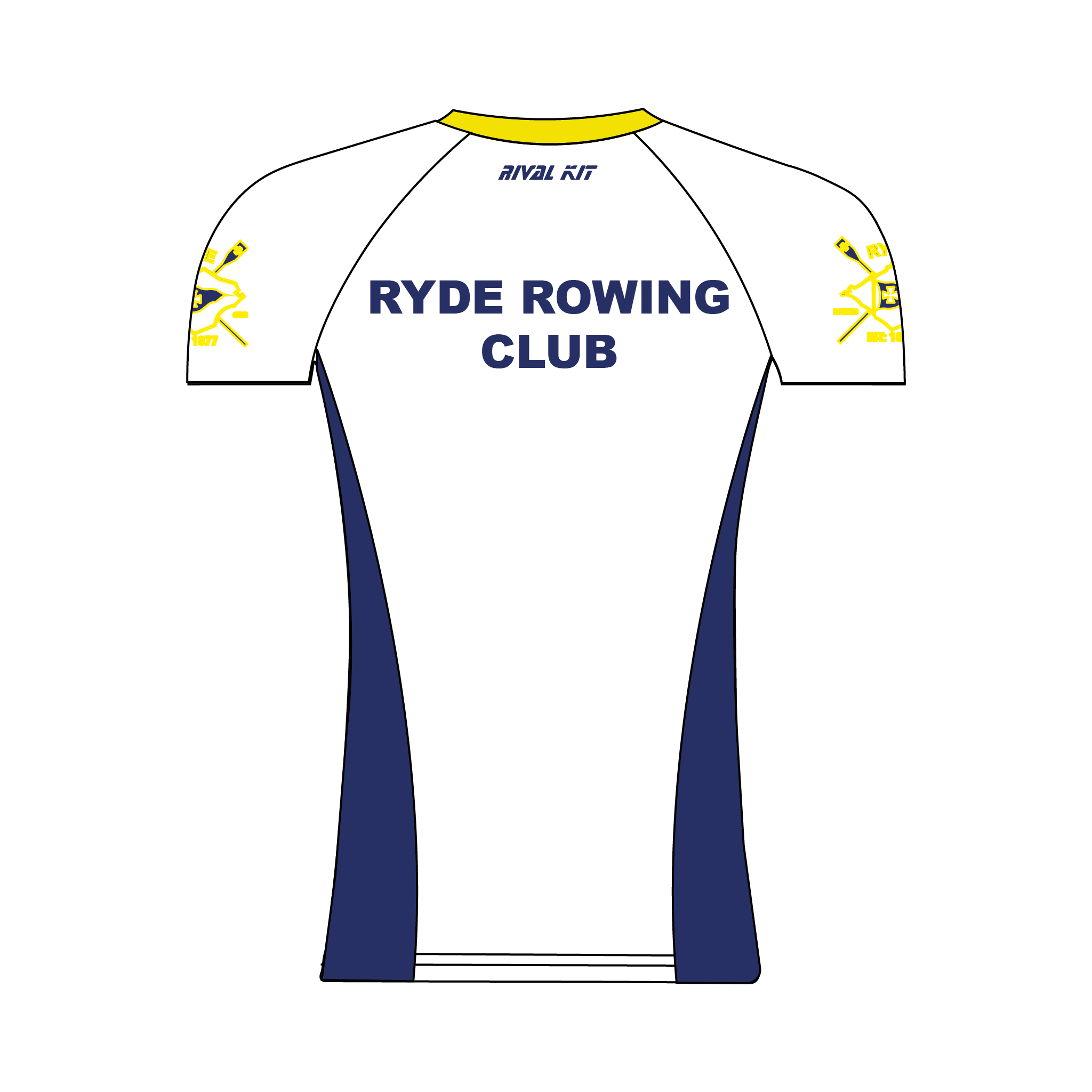 Ryde Rowing Club Short Sleeve Base-Layer