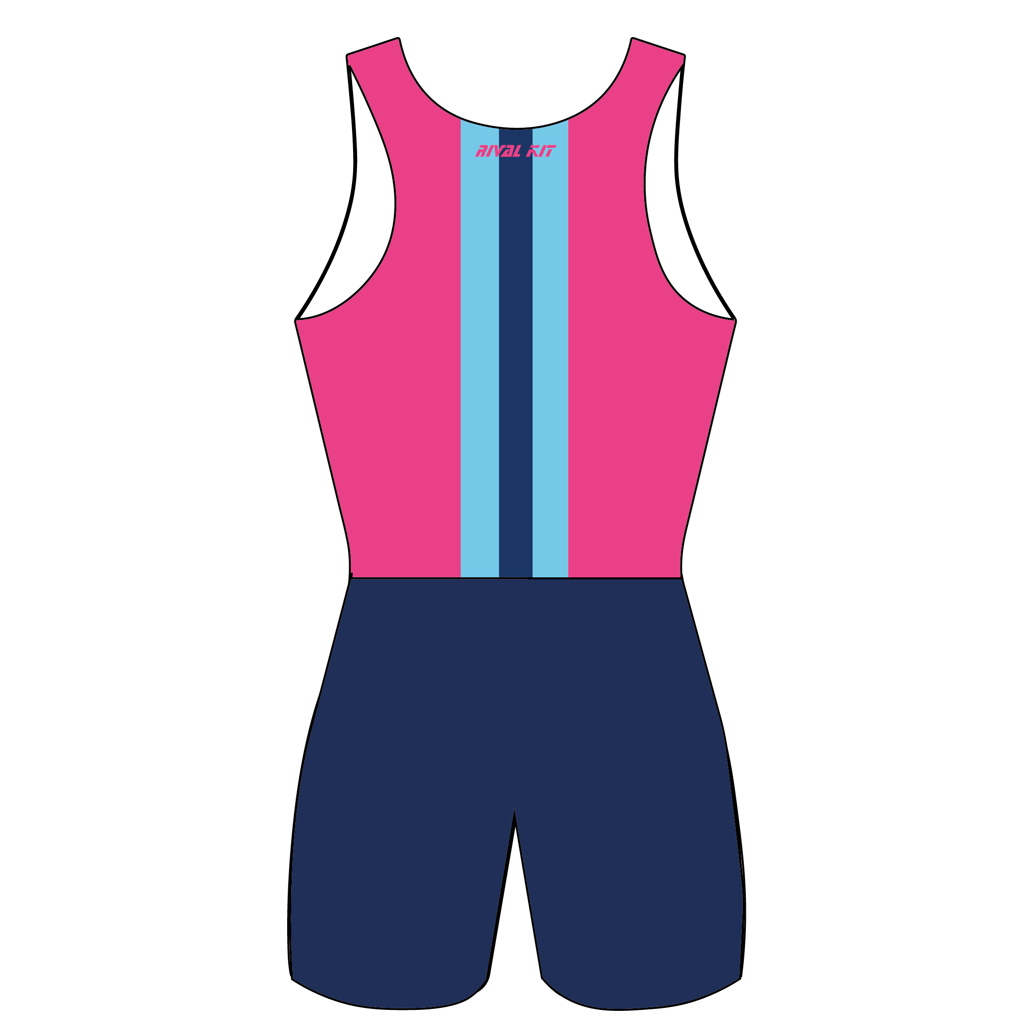Rhode Island Design School Rowing Club Striped AIO