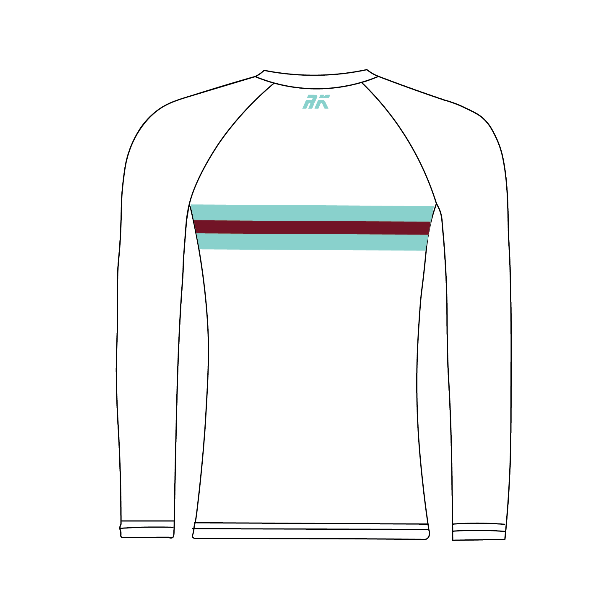 Eton Vikings Striped Long Sleeve Base Layer