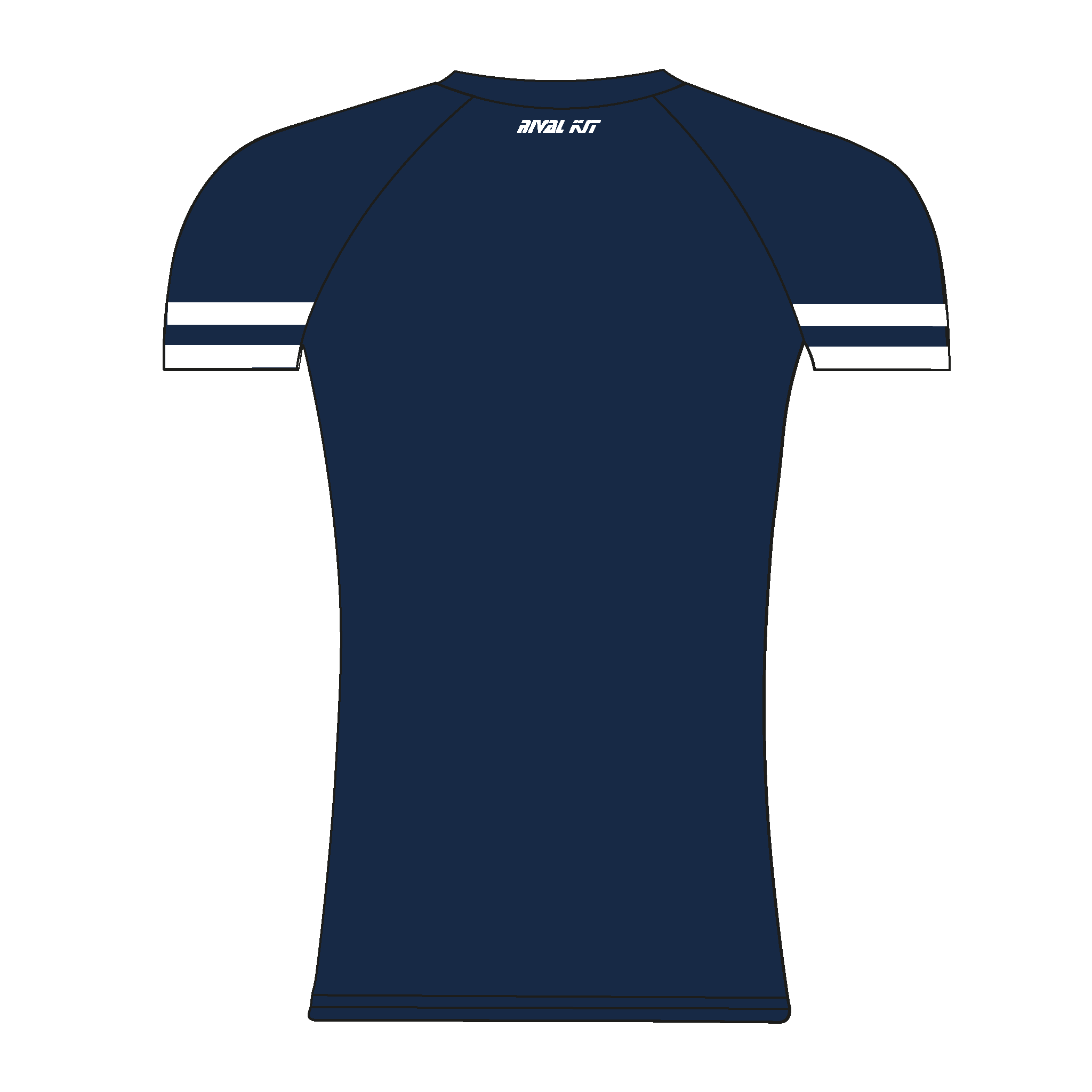 Justitia Roklubb Navy Short Sleeve Base-Layer