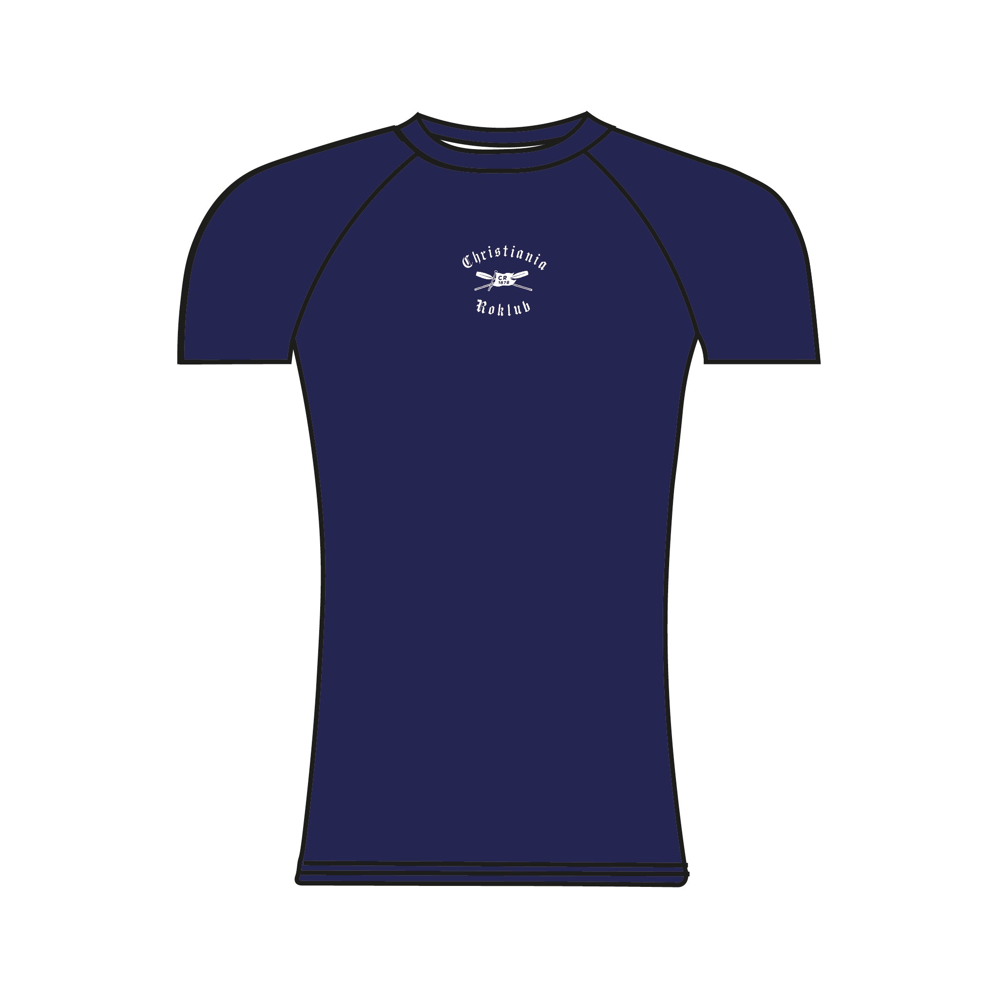 Christiania Roklub Short Sleeve Base Layer 2