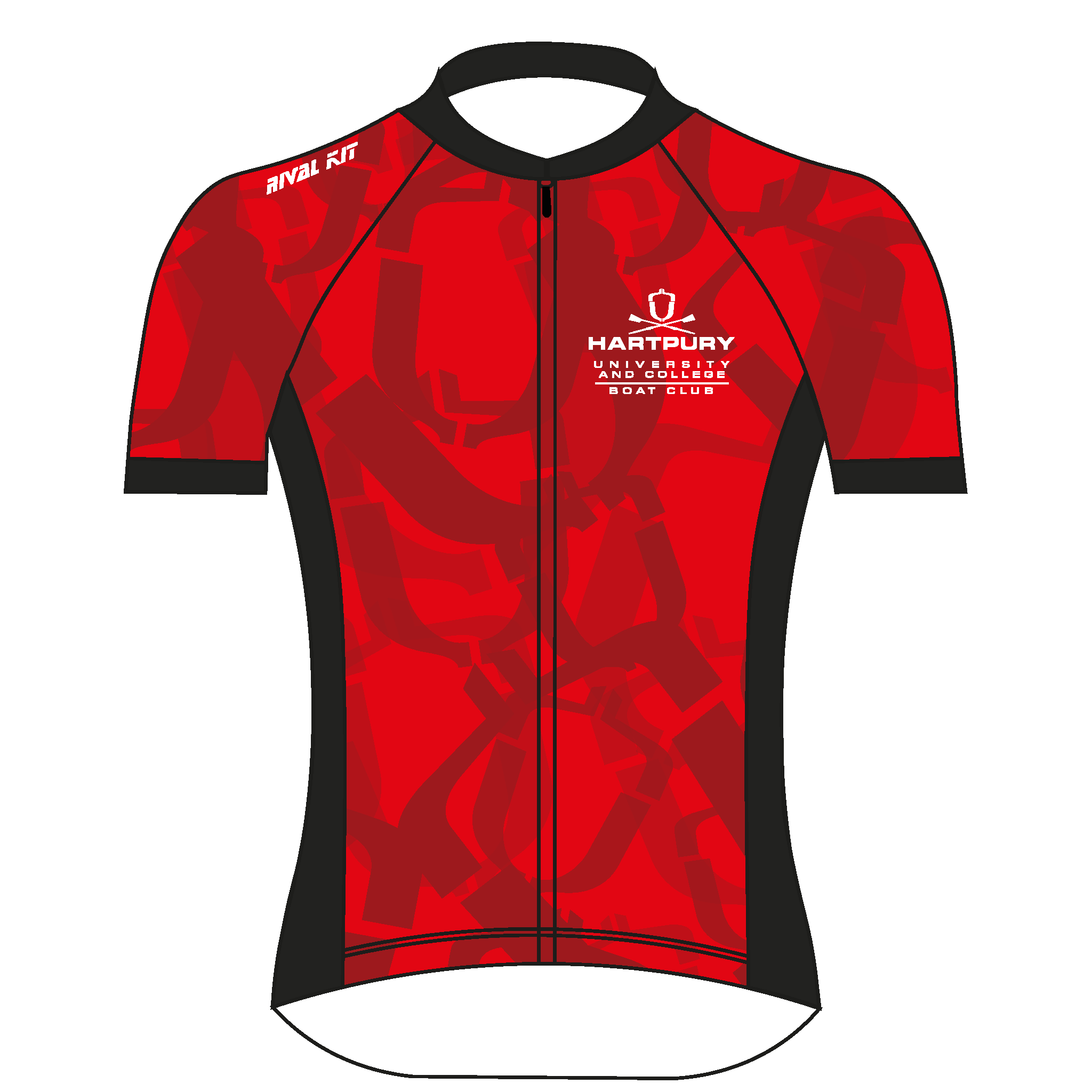 Hartpury University & College Red Cycling Jersey