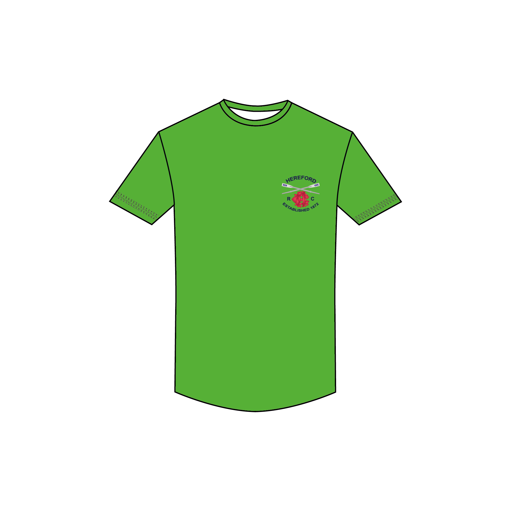 Hereford Rowing Club Bespoke Gym T-Shirt